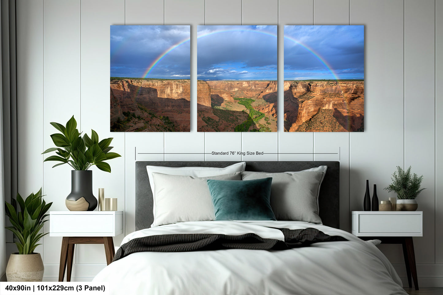 Canyon de Chelly Rainbow Art Print - Navajo Nation Arizona Landscape