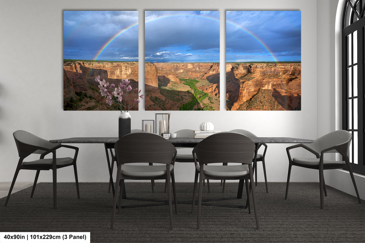 Canyon de Chelly Rainbow Art Print - Navajo Nation Arizona Landscape