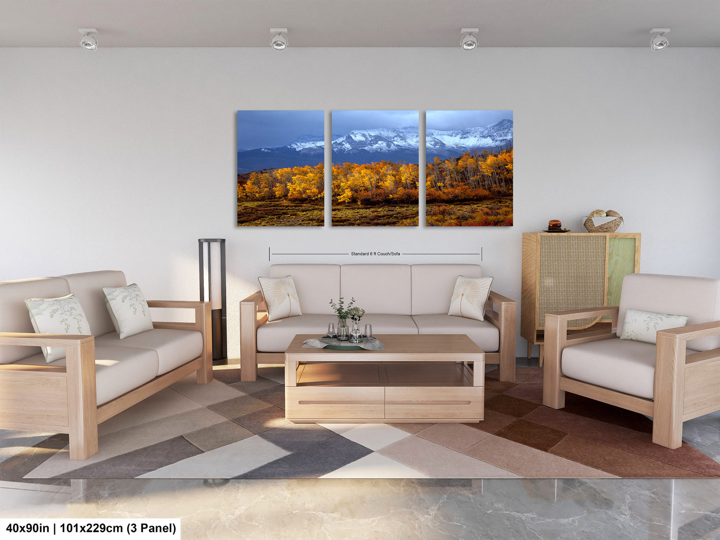 Colorado Mountains in Autumn, Aspens, Dallas Divide, Ridgway, Telluride, Photography wall art