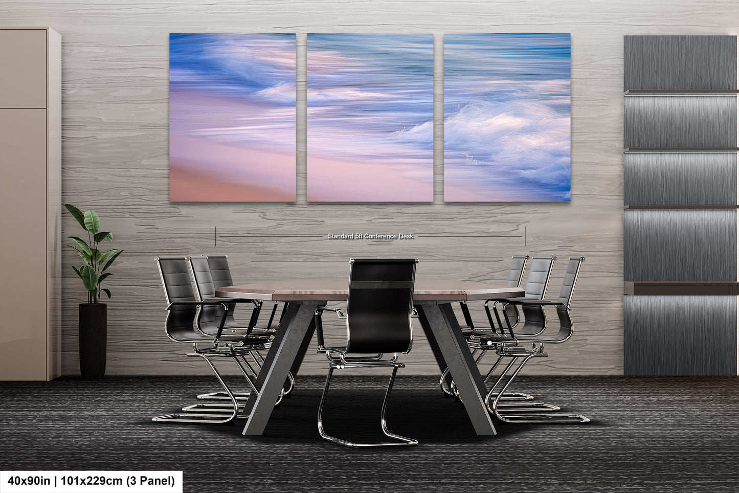 Beach Abstract Art - Waves Rolling onto Sebastian Florida Shore