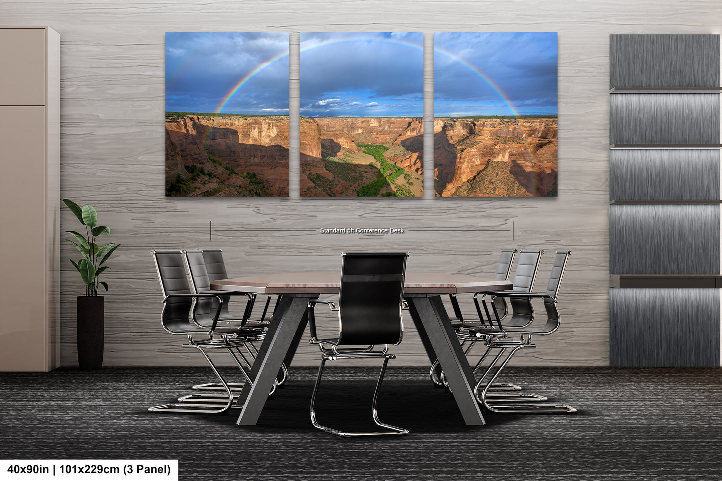 Canyon de Chelly Rainbow Art Print - Navajo Nation Arizona Landscape