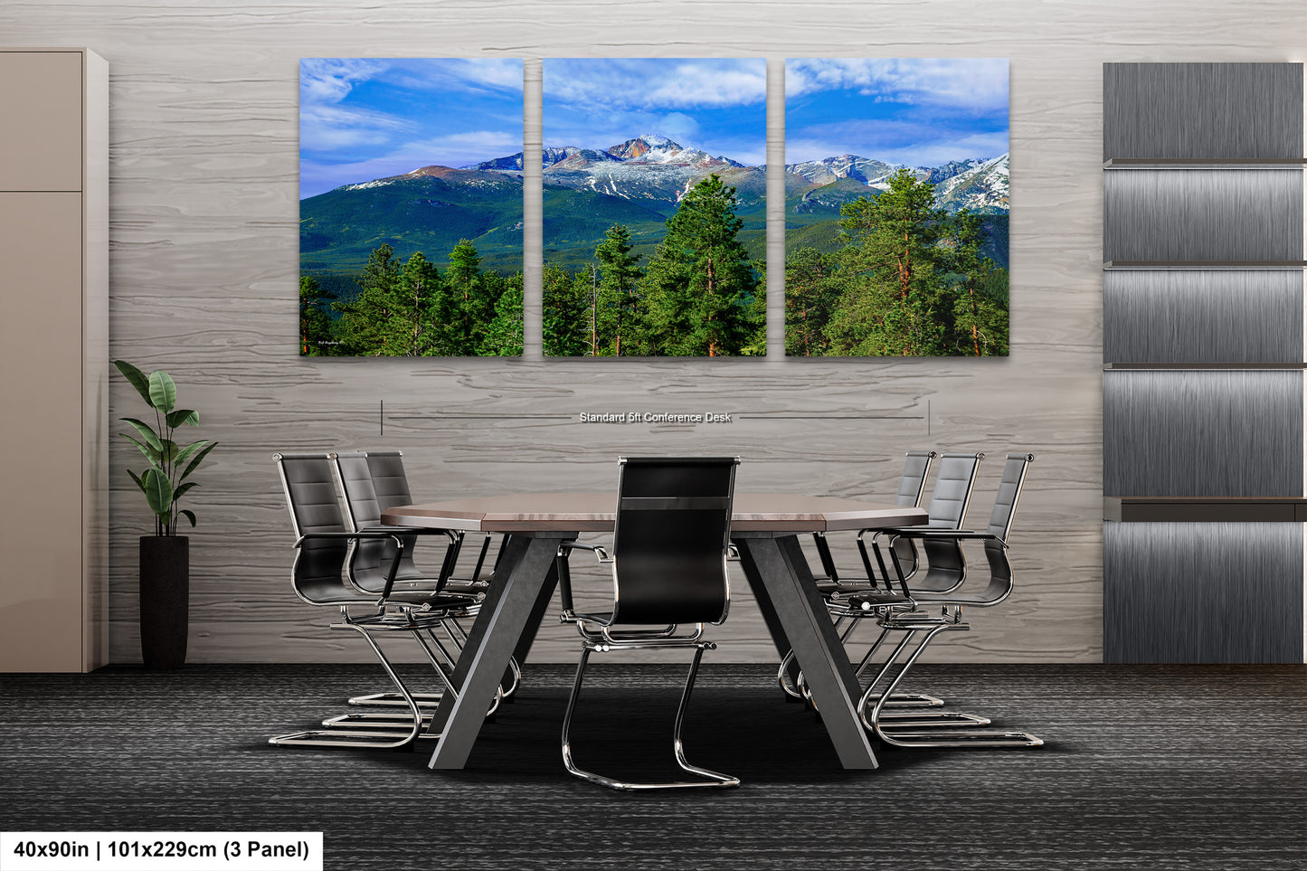 Rocky Mountain National Park, Longs Peak landscape picture, Colorado wall art, large framed art work, Estes Park, national park canvas