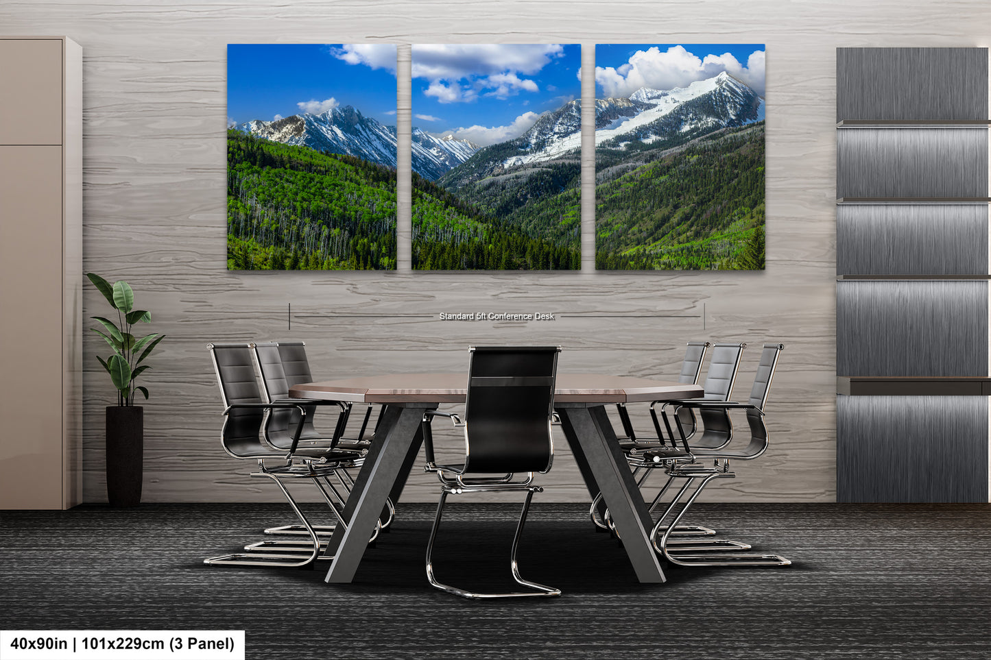 Colorado canvas print in springtime, Rocky mountains in spring, Colorado mountain art, printable wall art, Aspen Colorado