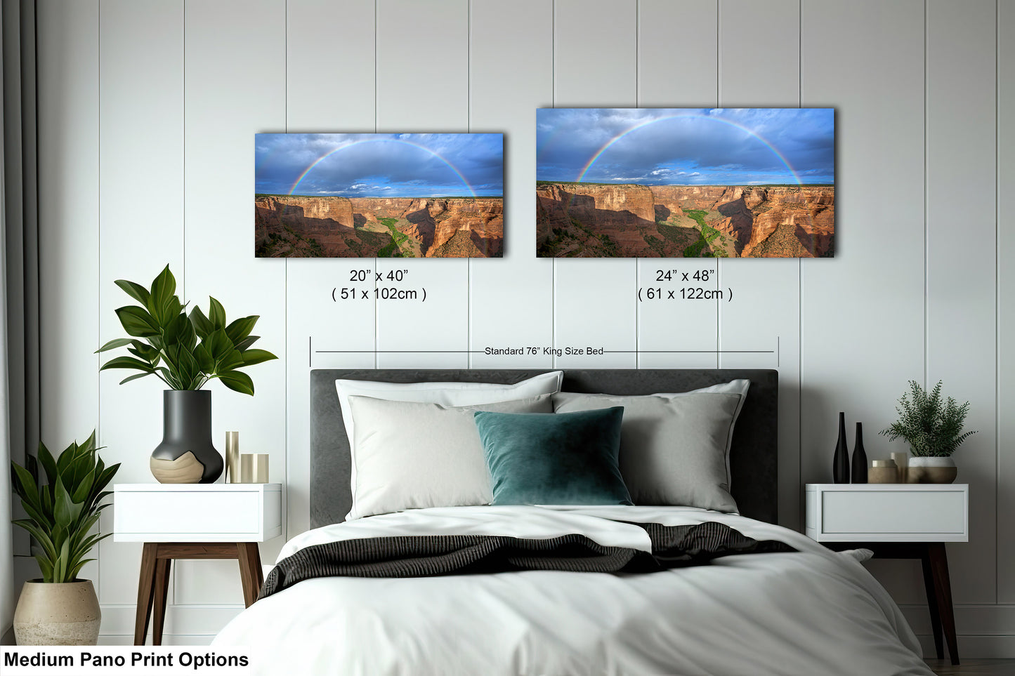 Canyon de Chelly Rainbow Art Print - Navajo Nation Arizona Landscape