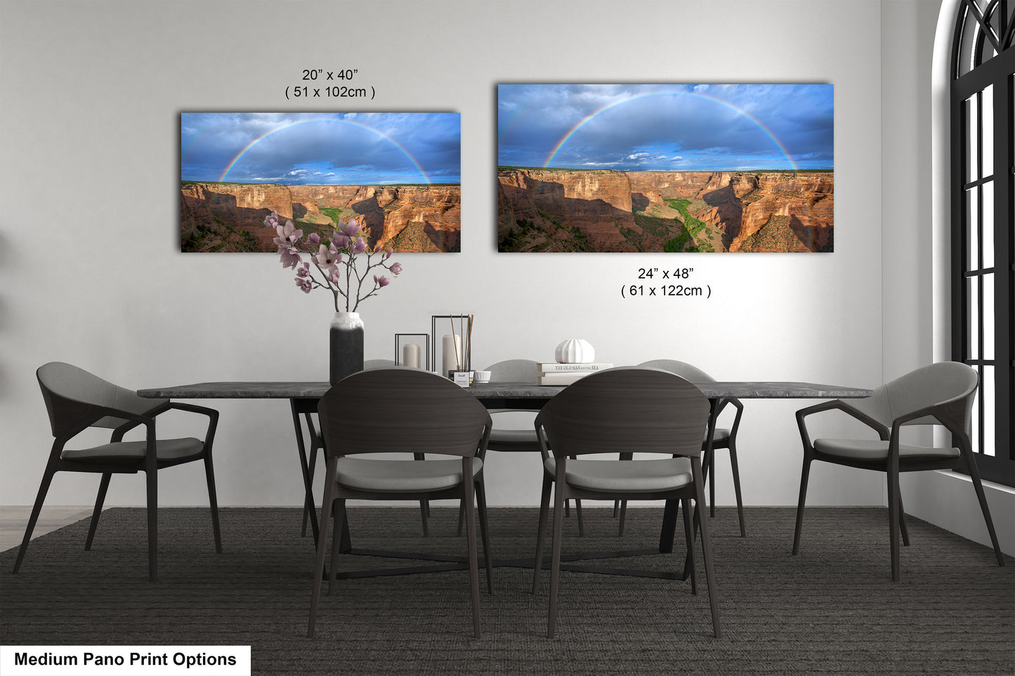 Canyon de Chelly Rainbow Art Print - Navajo Nation Arizona Landscape