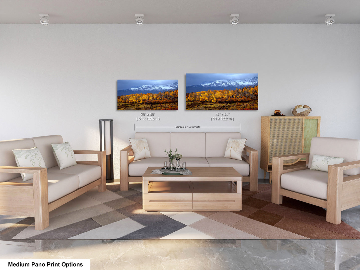 Colorado Mountains in Autumn, Aspens, Dallas Divide, Ridgway, Telluride, Photography wall art