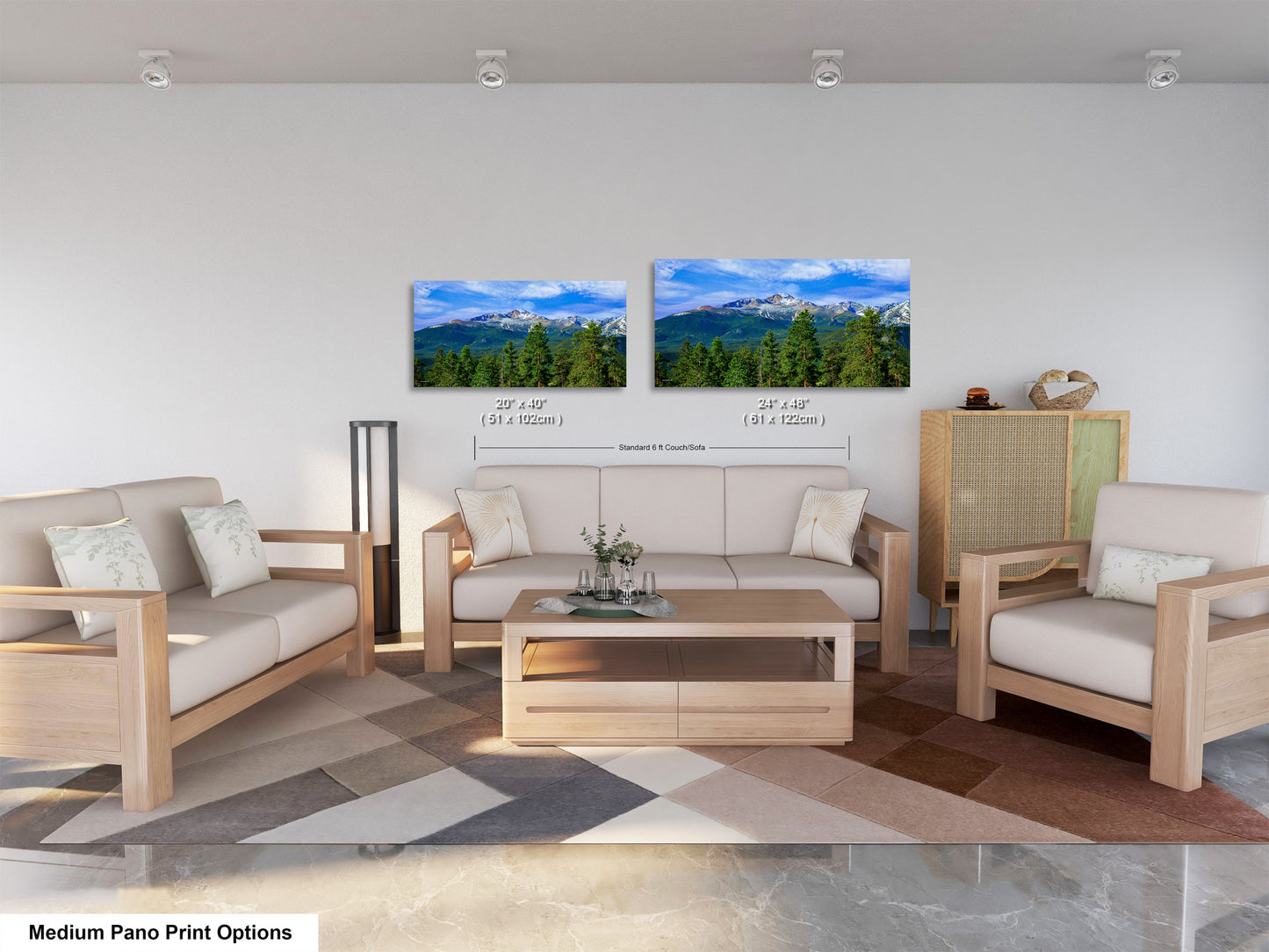 Rocky Mountain National Park, Longs Peak landscape picture, Colorado wall art, large framed art work, Estes Park, national park canvas