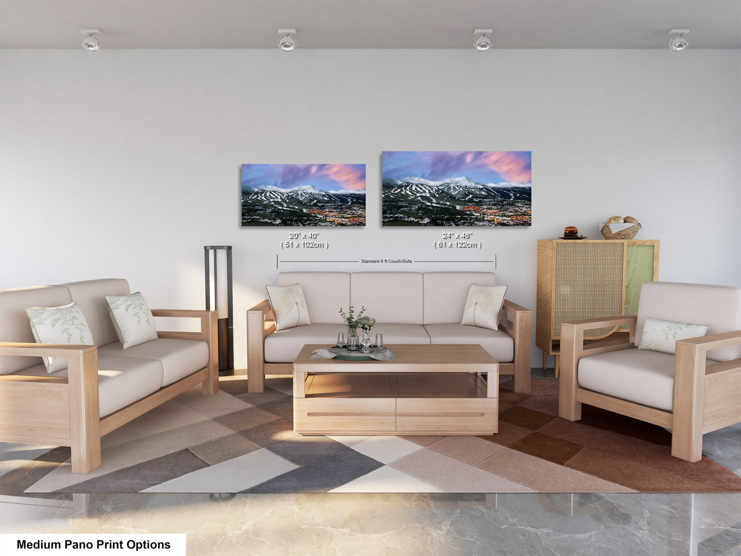 Breckenridge Colorado winter landscape, Breckenridge art, ski runs, Colorado wall art, Breckenridge, Colorado winter picture
