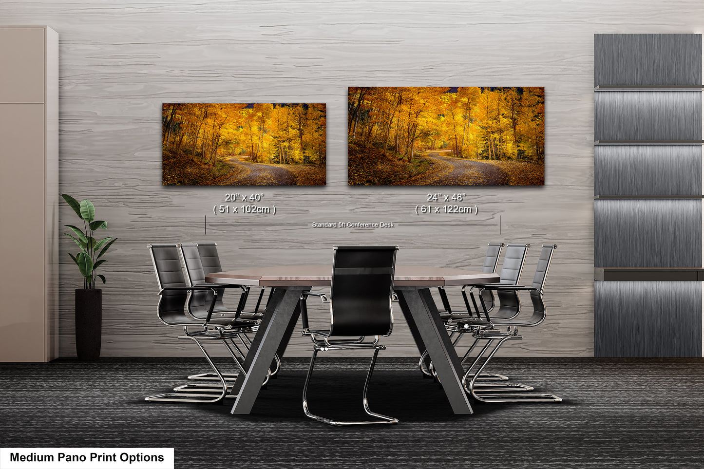 Colorado Aspens, Curvy road, autumn color, Little Cimarron Valley, Rocky Mountains, golden leaves, Photography wall art