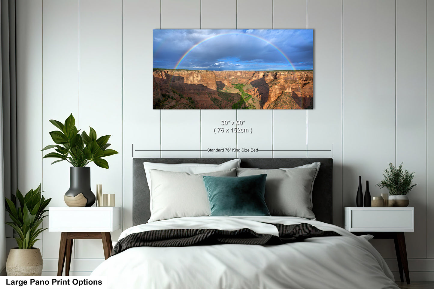 Canyon de Chelly Rainbow Art Print - Navajo Nation Arizona Landscape