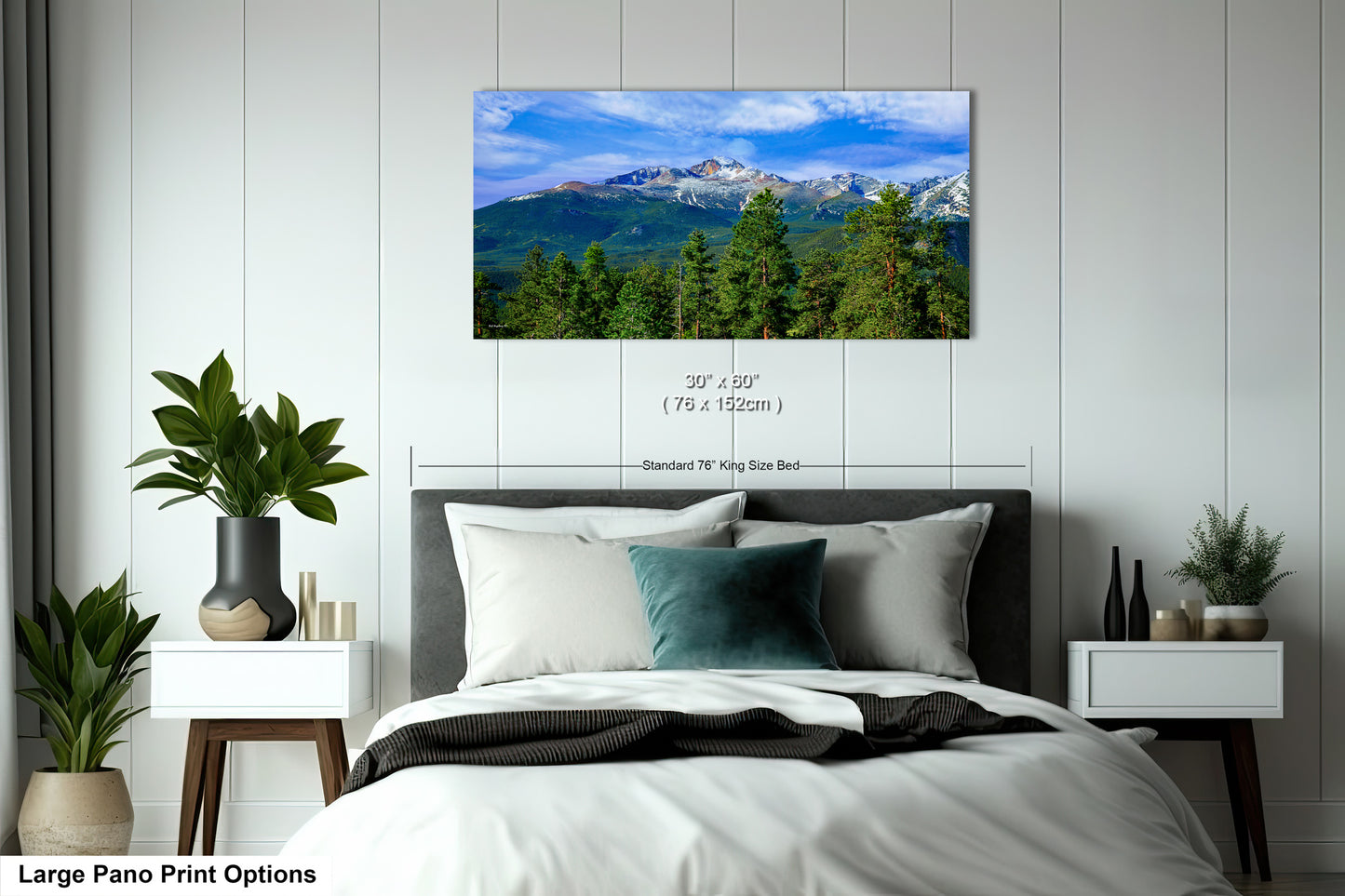 Rocky Mountain National Park, Longs Peak landscape picture, Colorado wall art, large framed art work, Estes Park, national park canvas