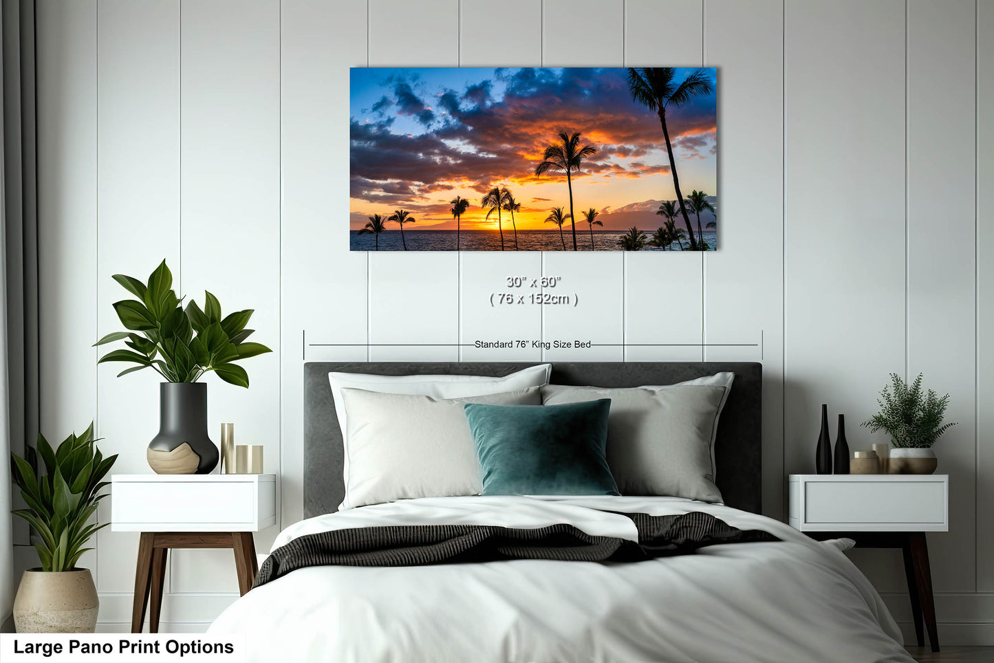 Maui Sunset Photo, Real Photo, Maui Print, Maui Wall Art, Maui Palms, Maui Photo, Maui Canvas Print, Maui Wall Decor, Hawaii Metal Print