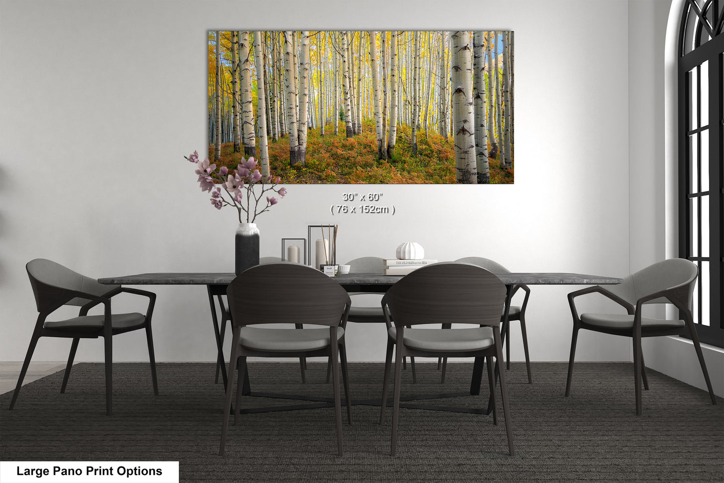 Aspens in autumn, Crested Butte, Colorado. Kebler Pass.