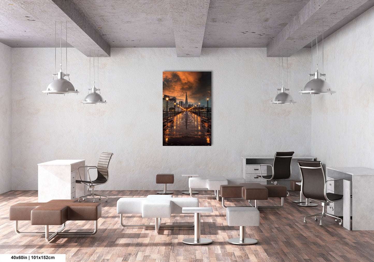 San Francisco Canvas Wall Art Photo Print Sunset Wall Decor Home Wall Decor Office Decor Skyline Wall Art