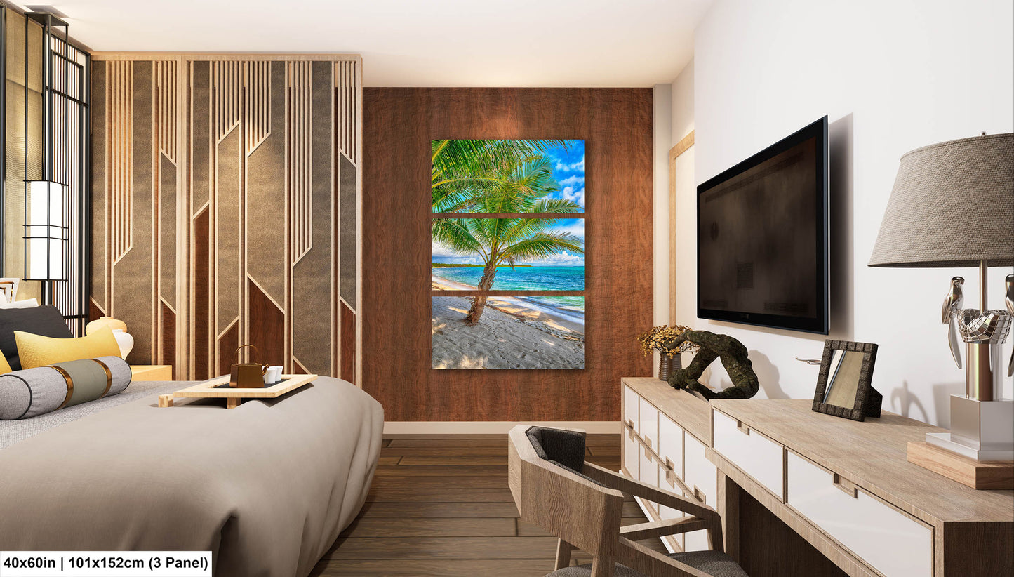 Palm Tree Photo, Wall Art, Palms, Photo, Canvas Print, Wall Decor, Metal Print