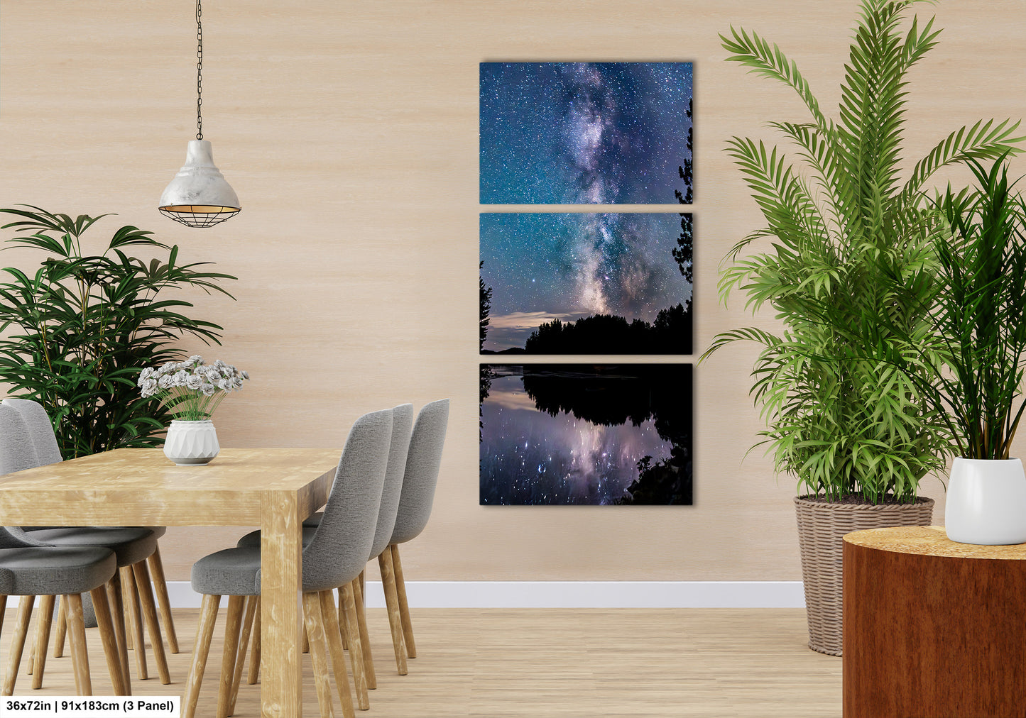 Milky Way Canvas Muskoka Fine Art Night Photo Northern Ontario Lake Reflection Print Sky Photo