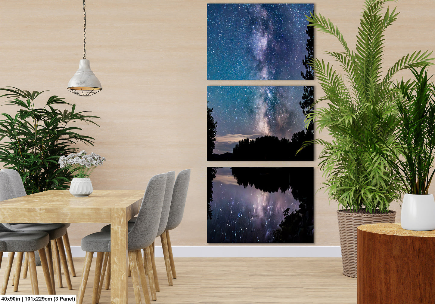 Milky Way Canvas Muskoka Fine Art Night Photo Northern Ontario Lake Reflection Print Sky Photo
