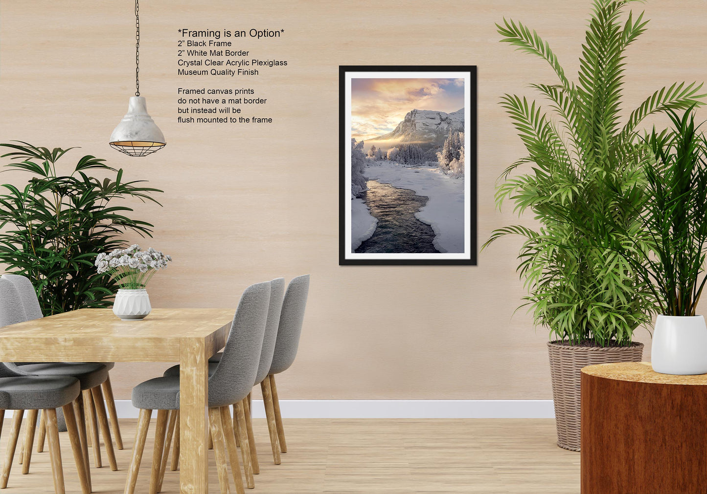 Mountains Landscape Wall Art Winter Mountain Photo Prints Landscape Mountain Wall Decor Home or Office