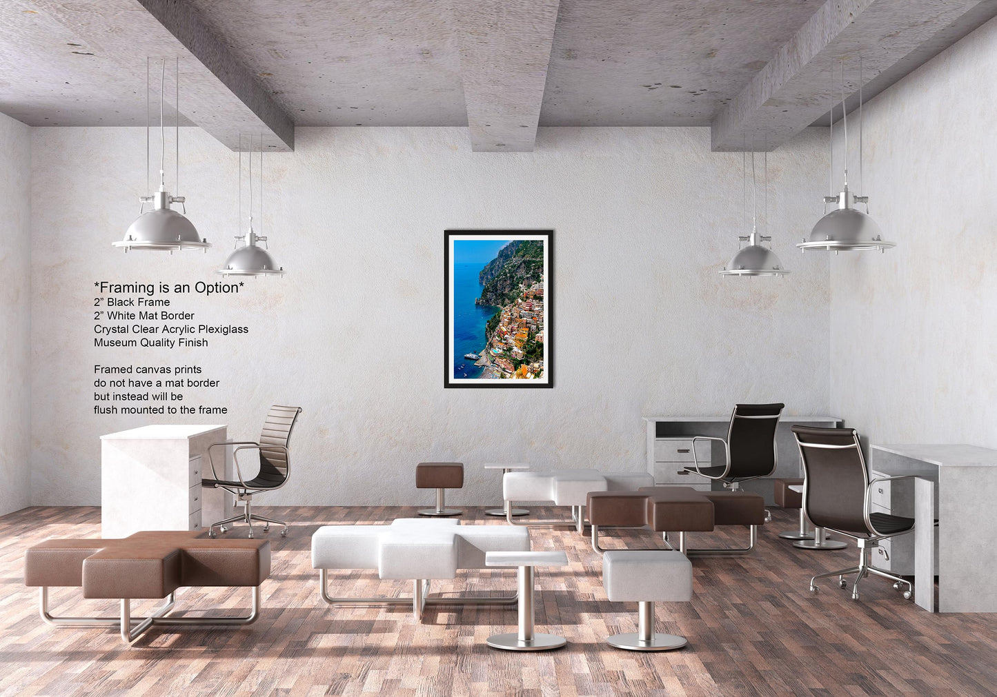 Positano Italy Canvas Print, Italy Photography, Amalfi Coast Photo, Photo Art, Positano Photography, Vertical Wall Art