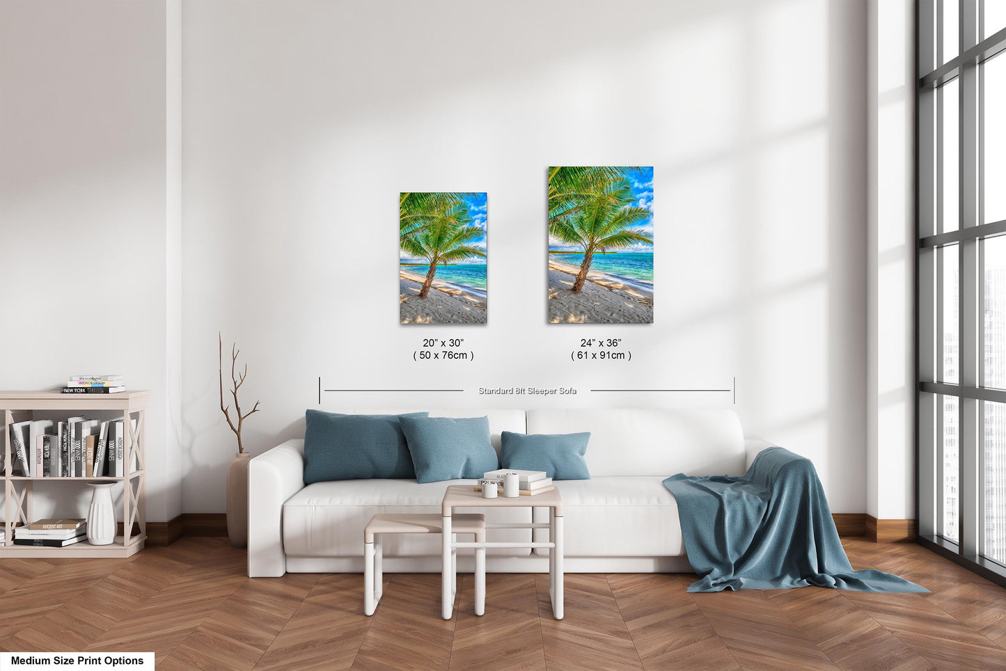 Palm Tree Photo, Wall Art, Palms, Photo, Canvas Print, Wall Decor, Metal Print