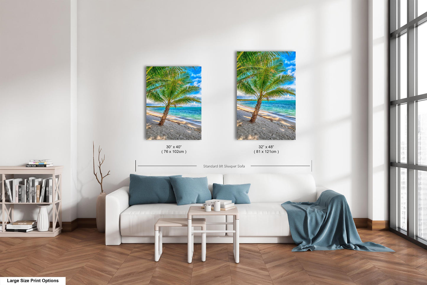 Palm Tree Photo, Wall Art, Palms, Photo, Canvas Print, Wall Decor, Metal Print
