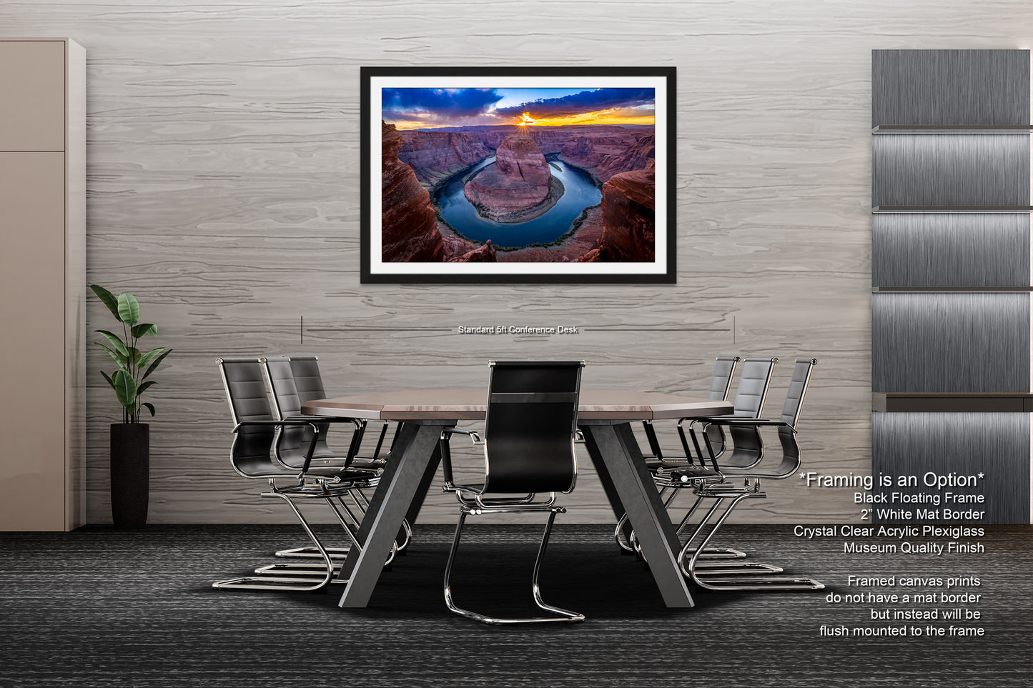 a dining room with a table and chairs