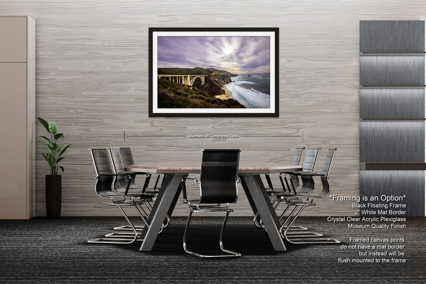 a picture of a dining room with a table and chairs