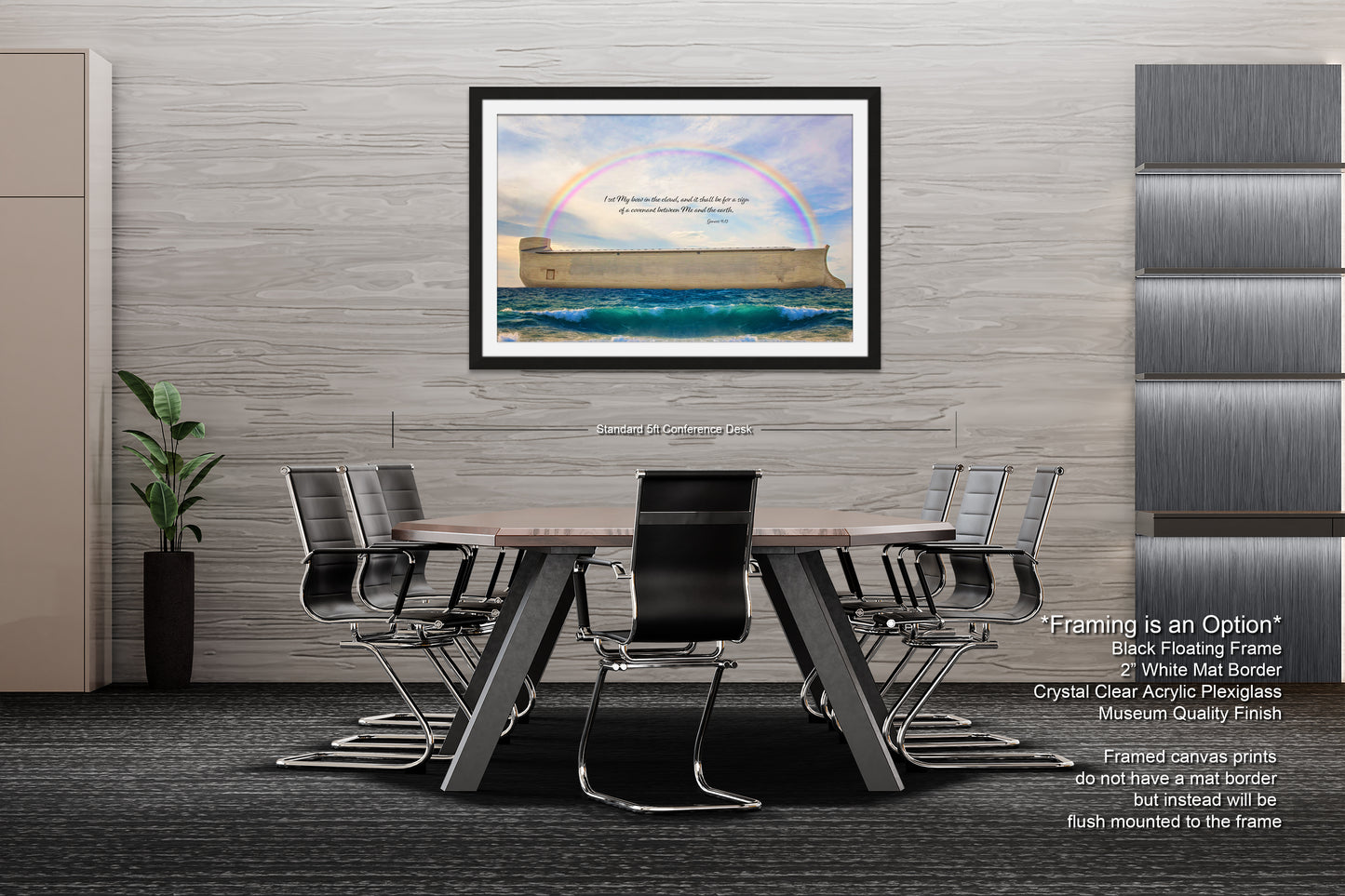 a dining room with a table and chairs