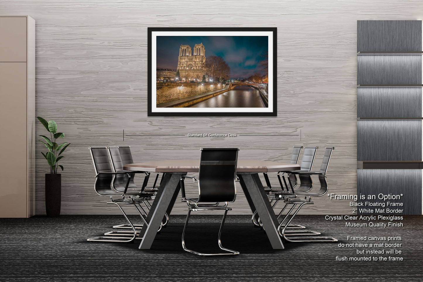 a dining room with a table and chairs
