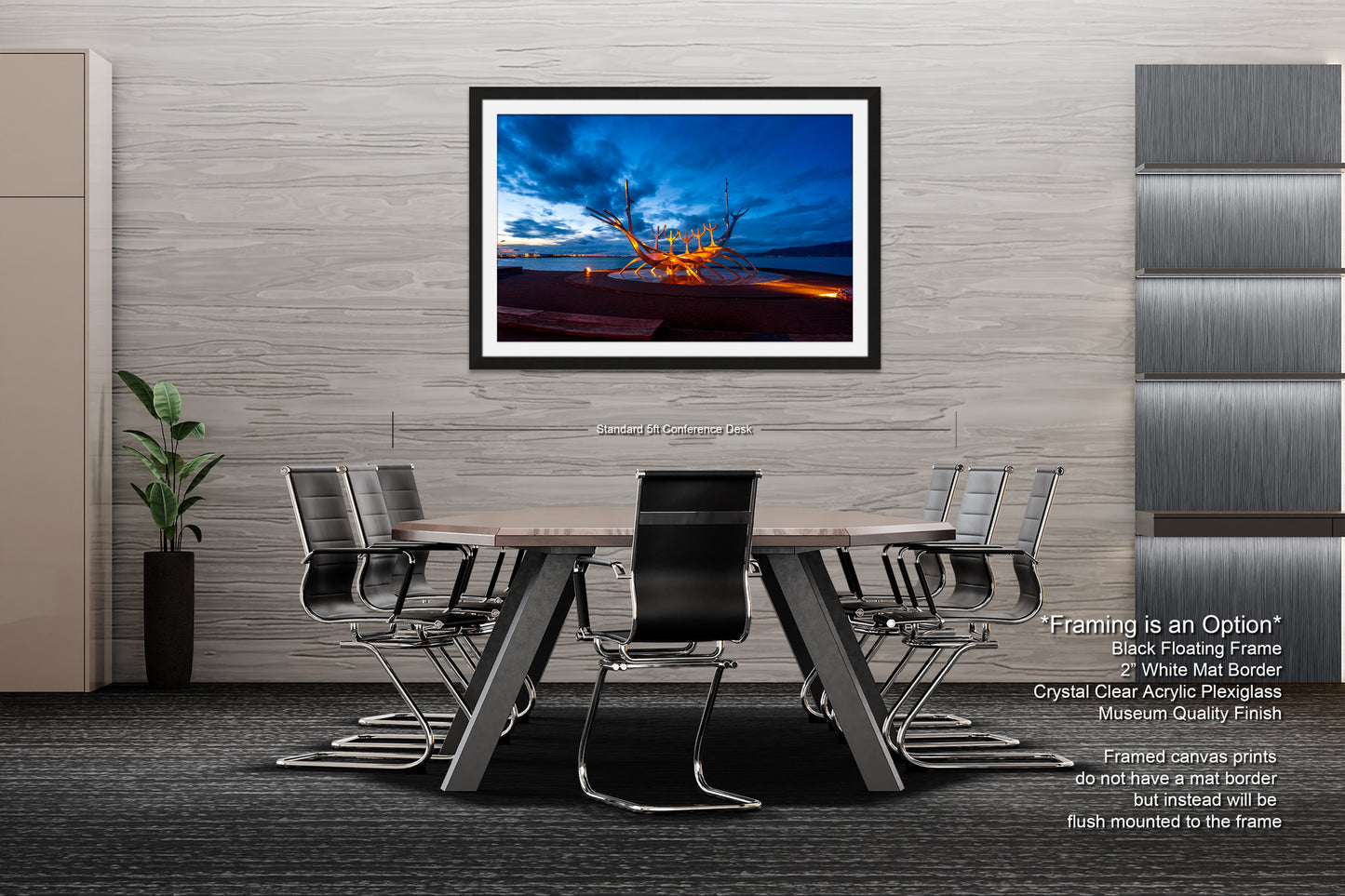a dining room with a table and chairs