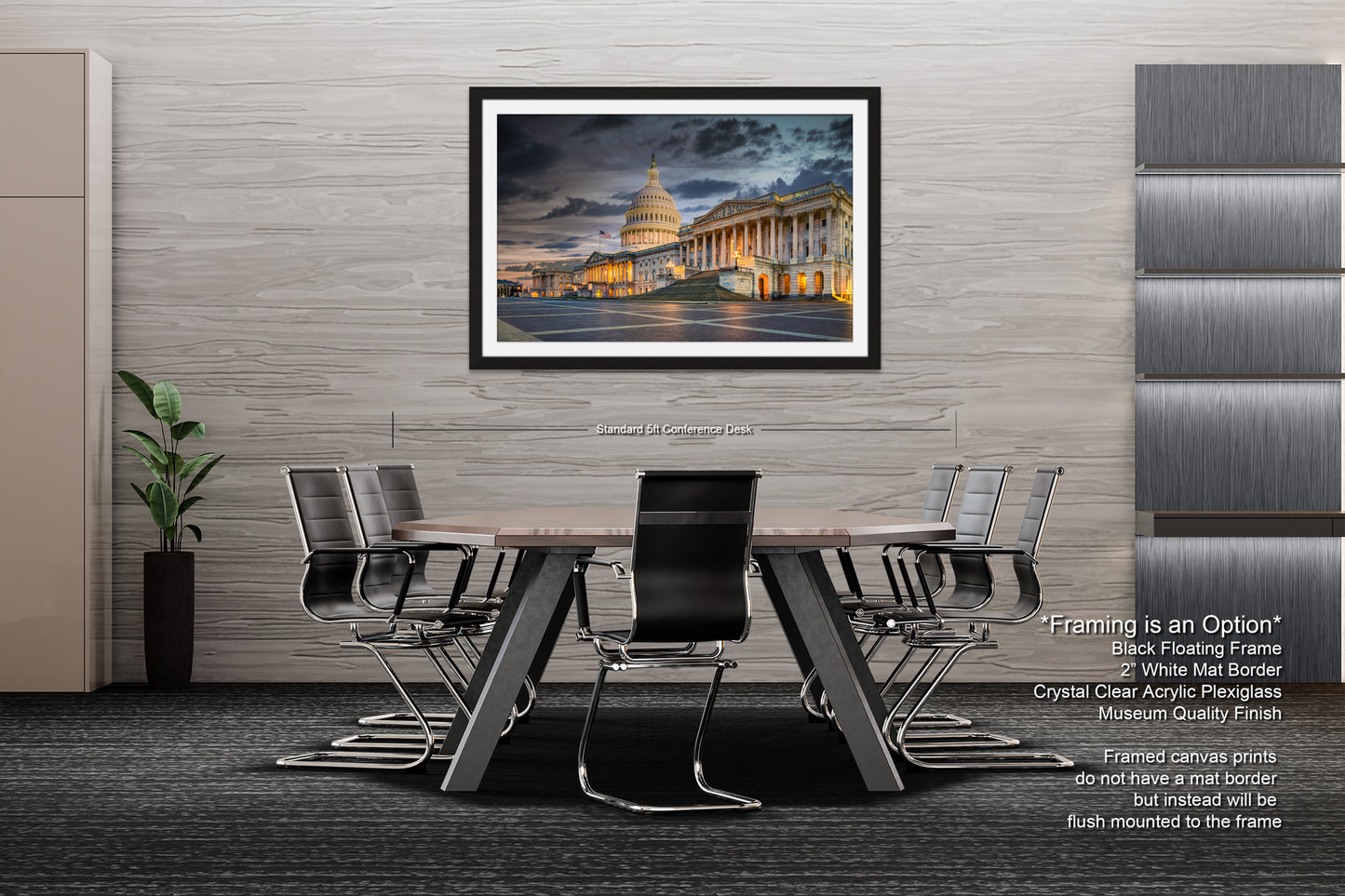 a picture of a dining room with a table and chairs