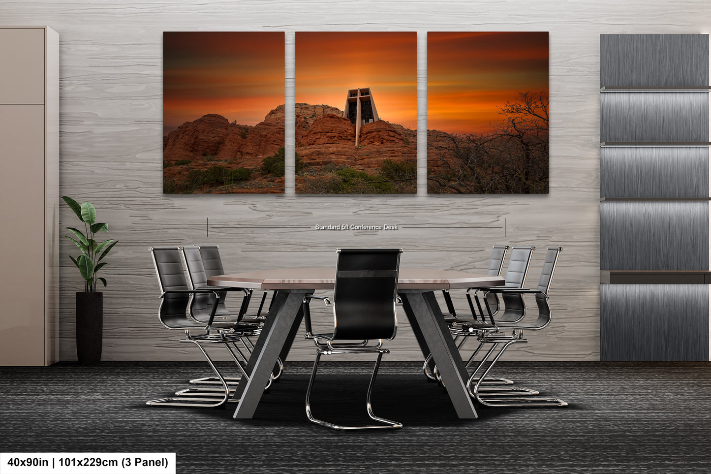 a dining room with a table and chairs