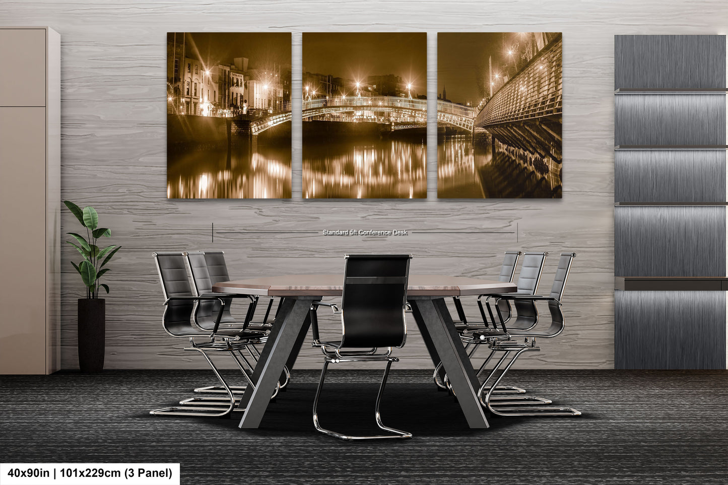 a dining room with a table and chairs