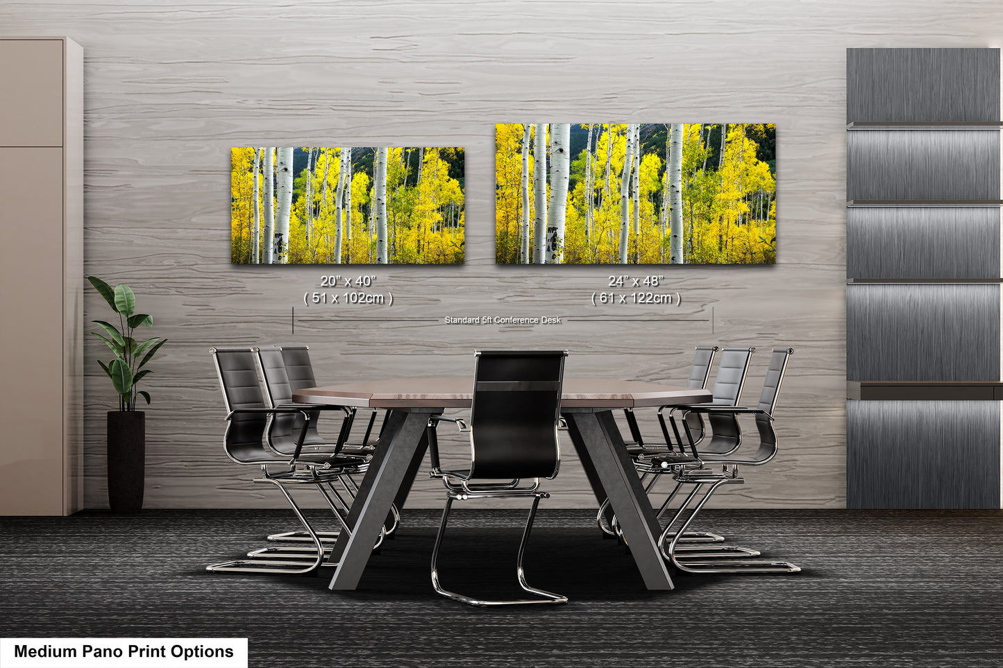 a dining room with a table and chairs