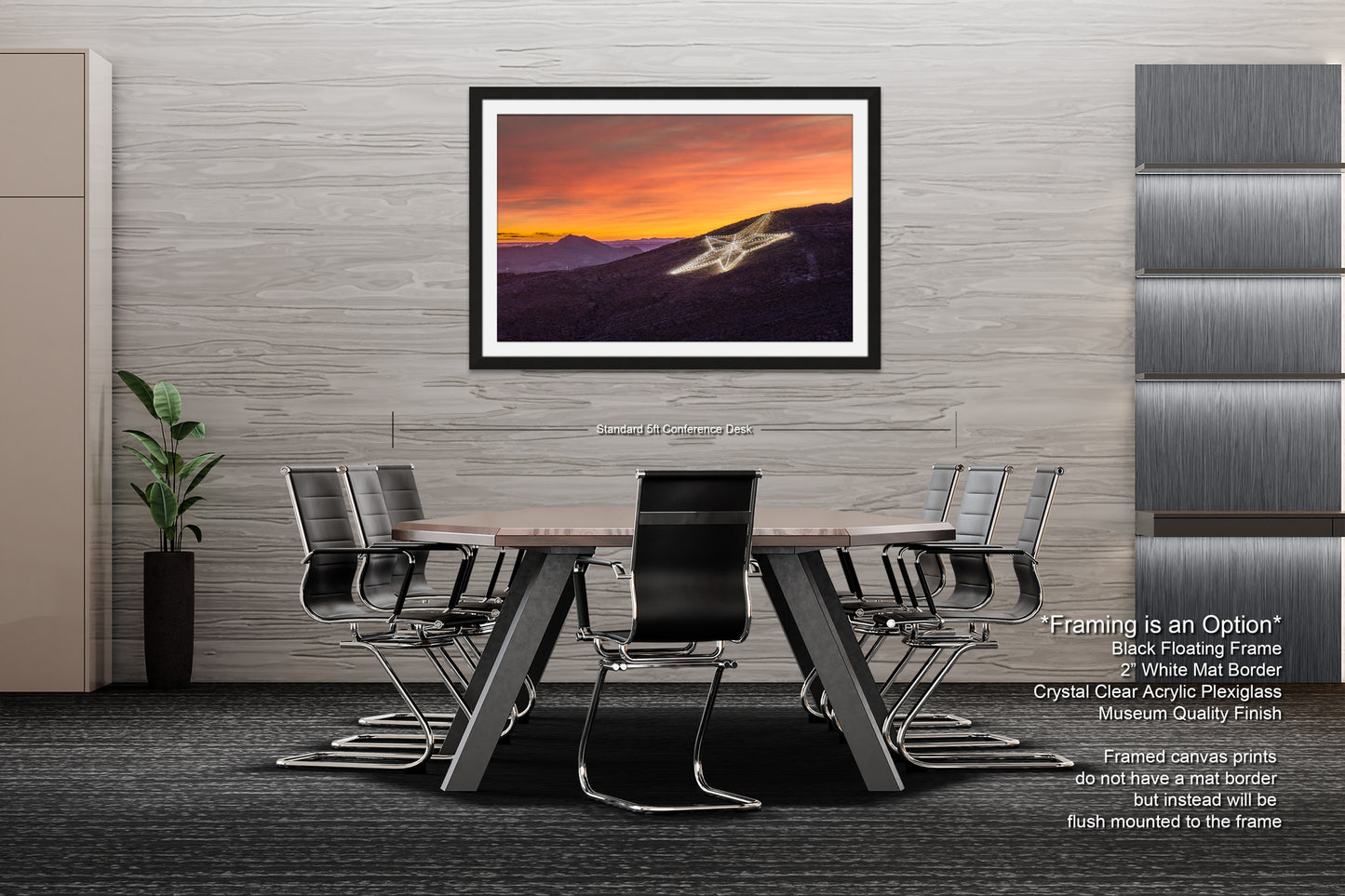 a picture of a dining room with a table and chairs