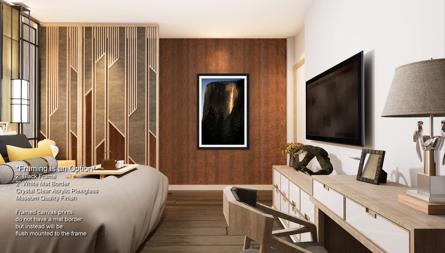 a bed room with a neatly made bed and a flat screen tv