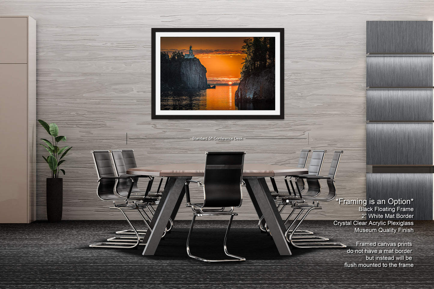 a picture of a dining room with a table and chairs