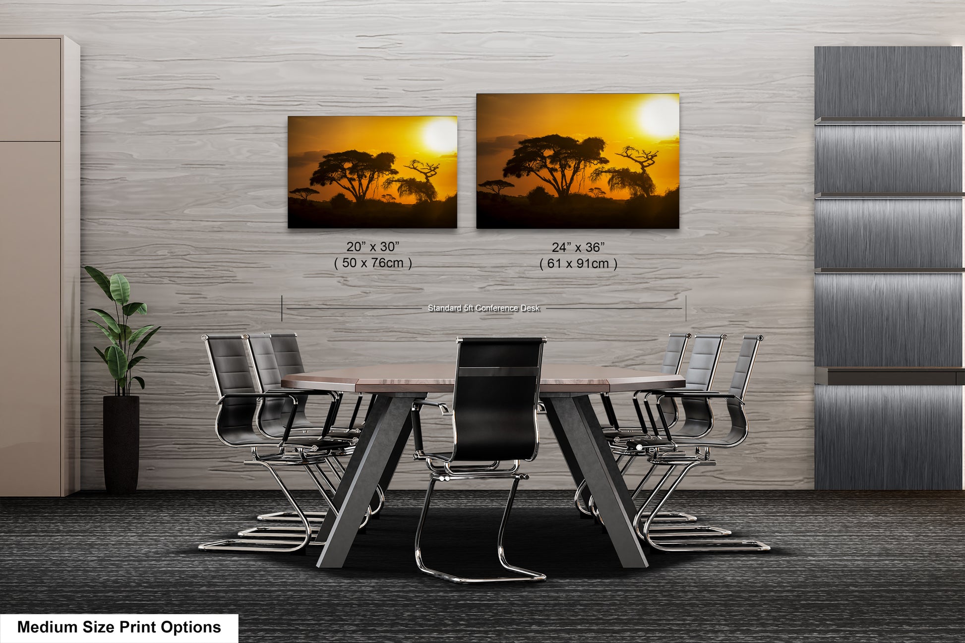 a dining room with a table and chairs