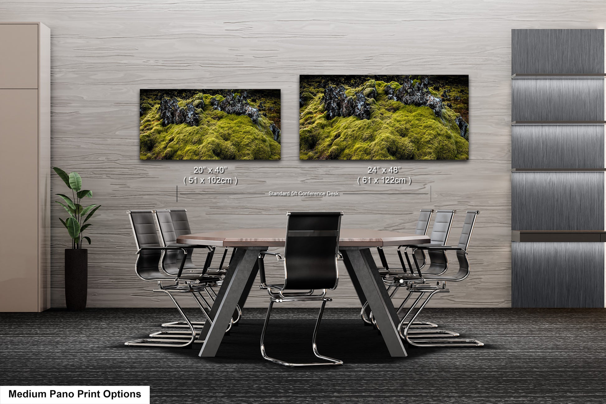 a dining room with a table and chairs