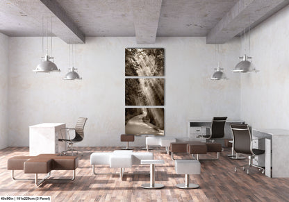 a room with a lot of chairs and a desk