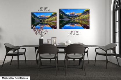 a dining room with a table and chairs