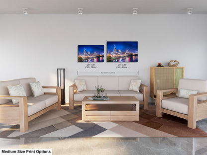 a living room with two couches and a coffee table