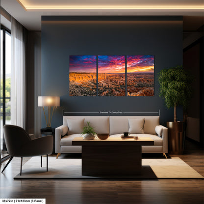a living room filled with furniture and a painting on the wall