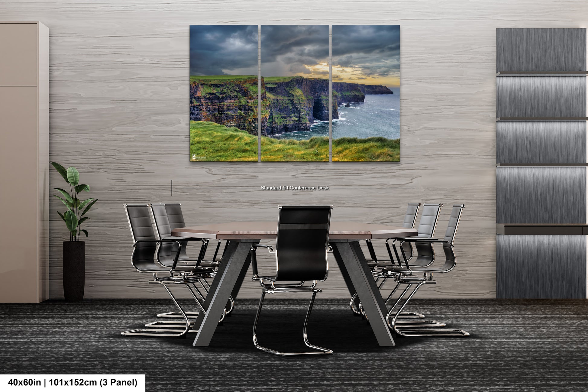 a dining room with a table and chairs