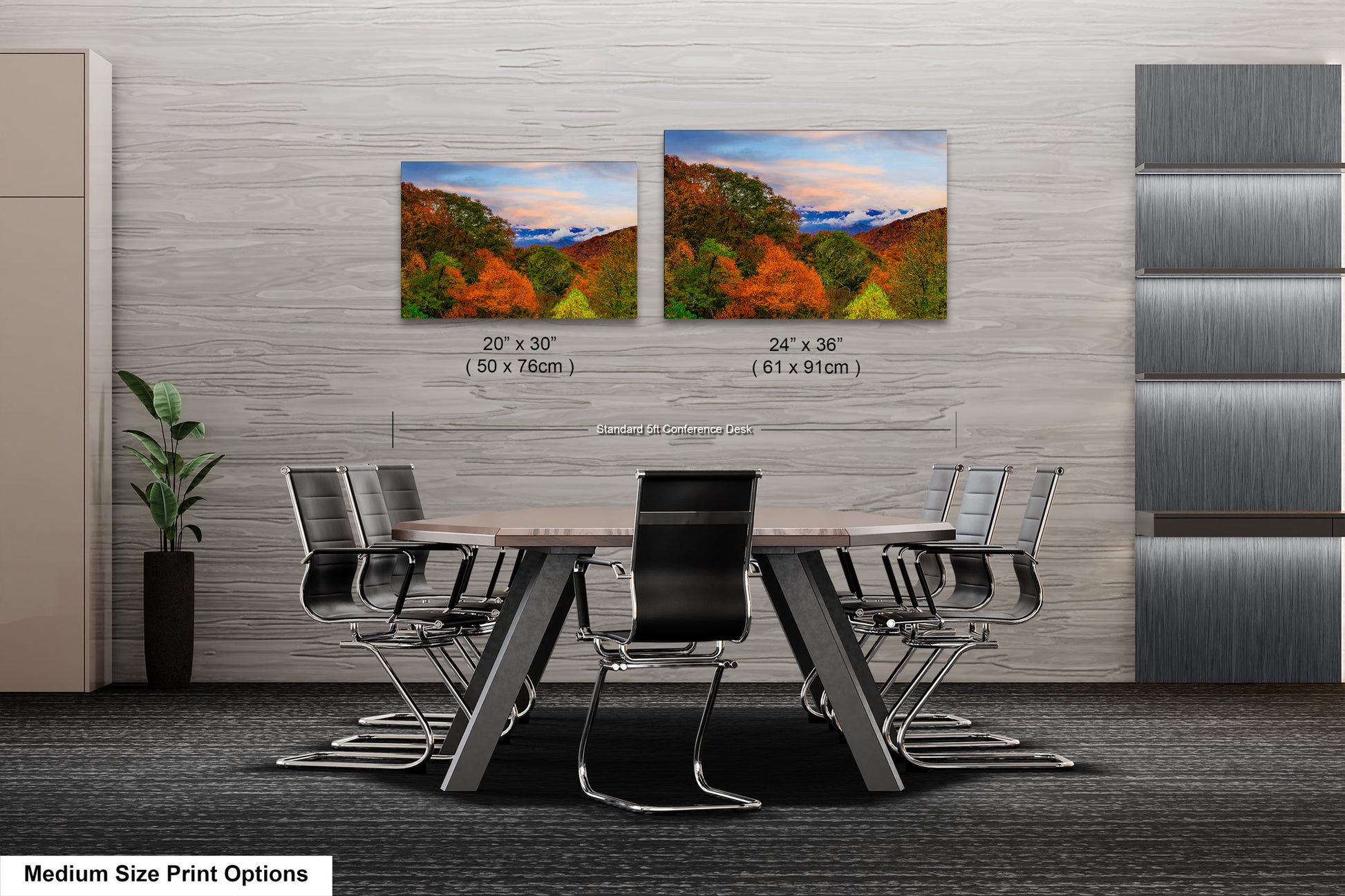 a dining room with a table and chairs