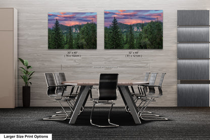 a dining room with a table and chairs