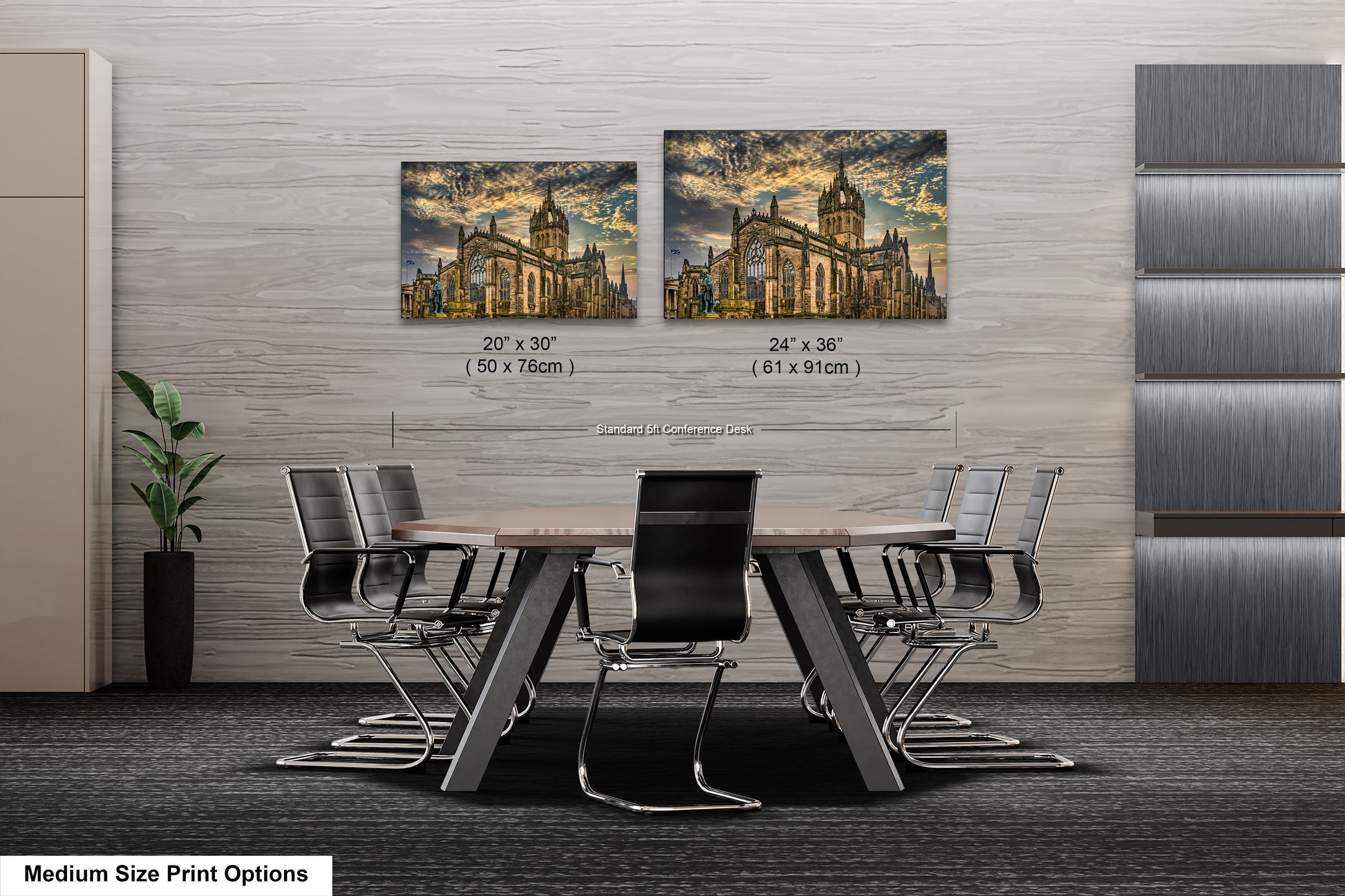 a dining room with a table and chairs
