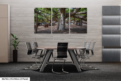 a dining room with a table and chairs