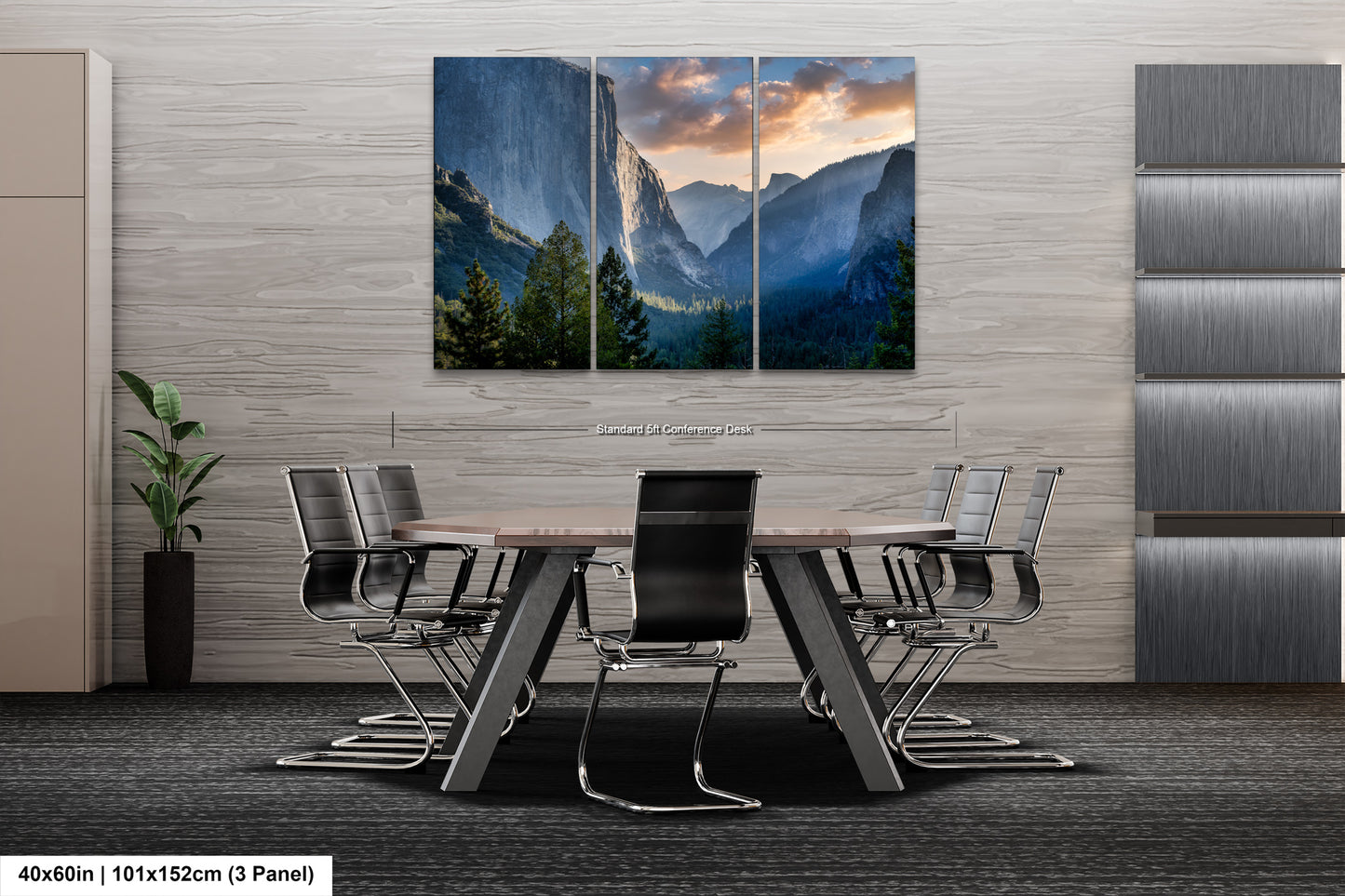 a dining room with a table and chairs