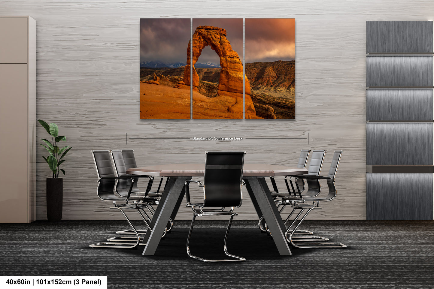 a dining room with a table and chairs
